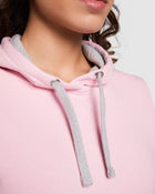 Sudadera Urban capucha bicolor mujer