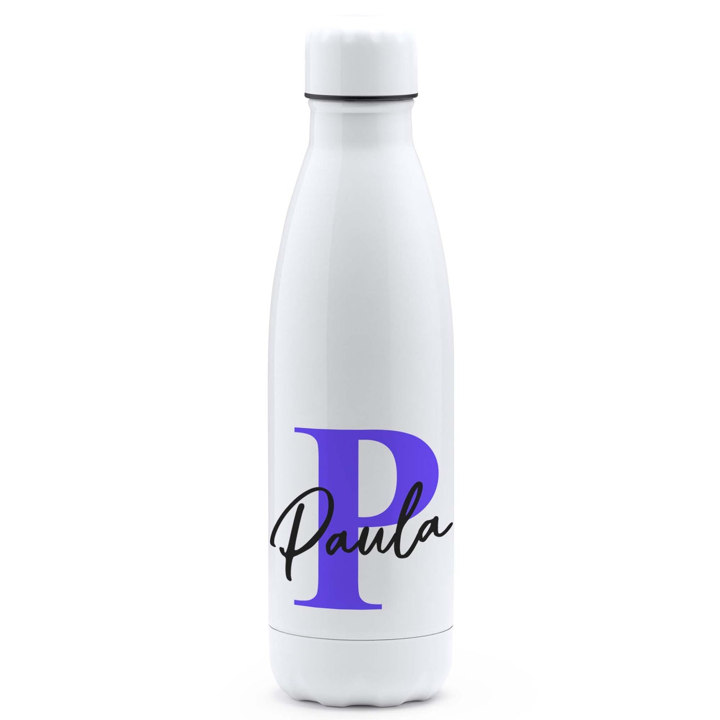 Botella personalizada con nombre de aceri inox