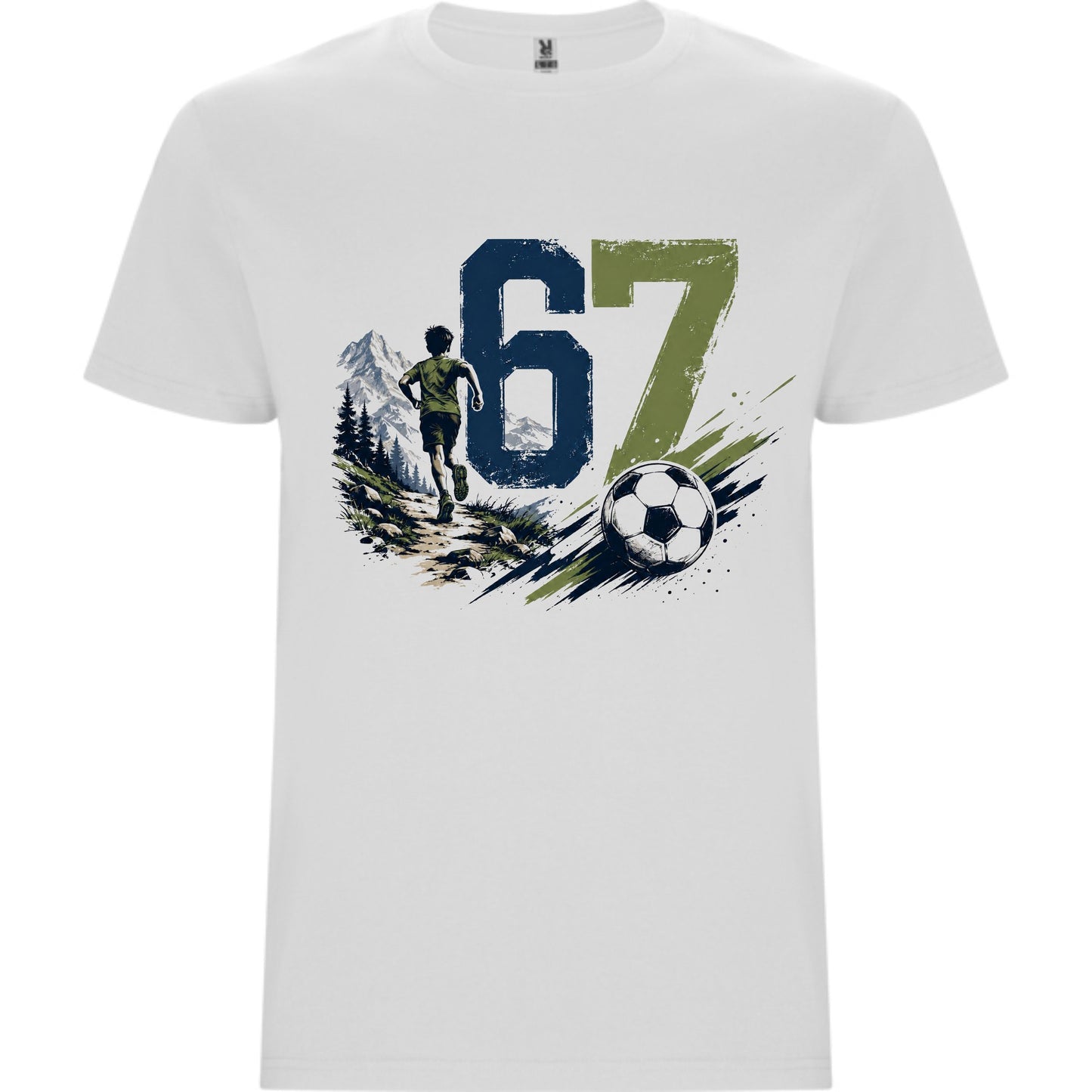 Camiseta de mangas cortas futbol