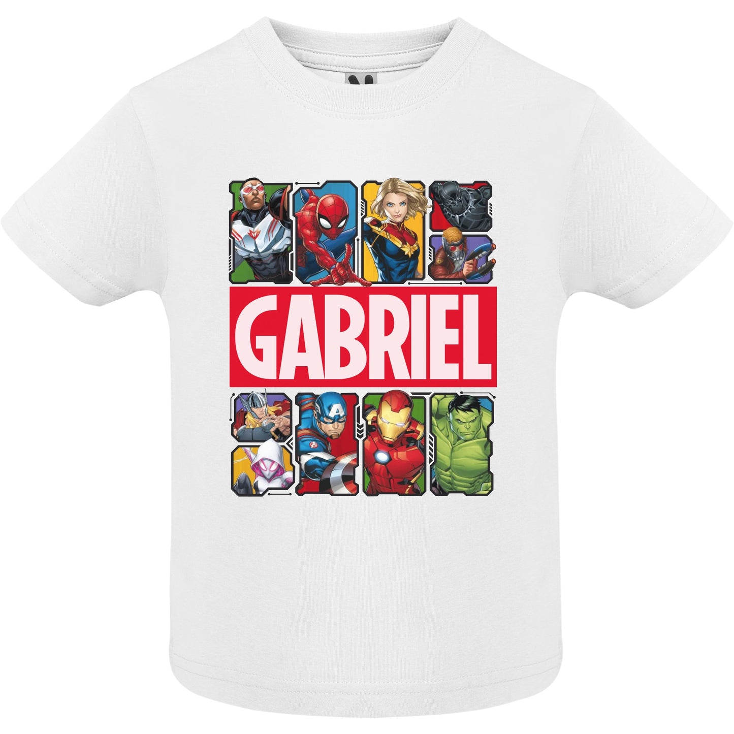 Camiseta personalizada Marvel