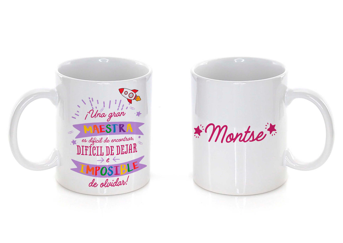 Taza personalizada una gran maestra