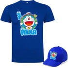 Camiseta mas gorra Doraemon personalizadas