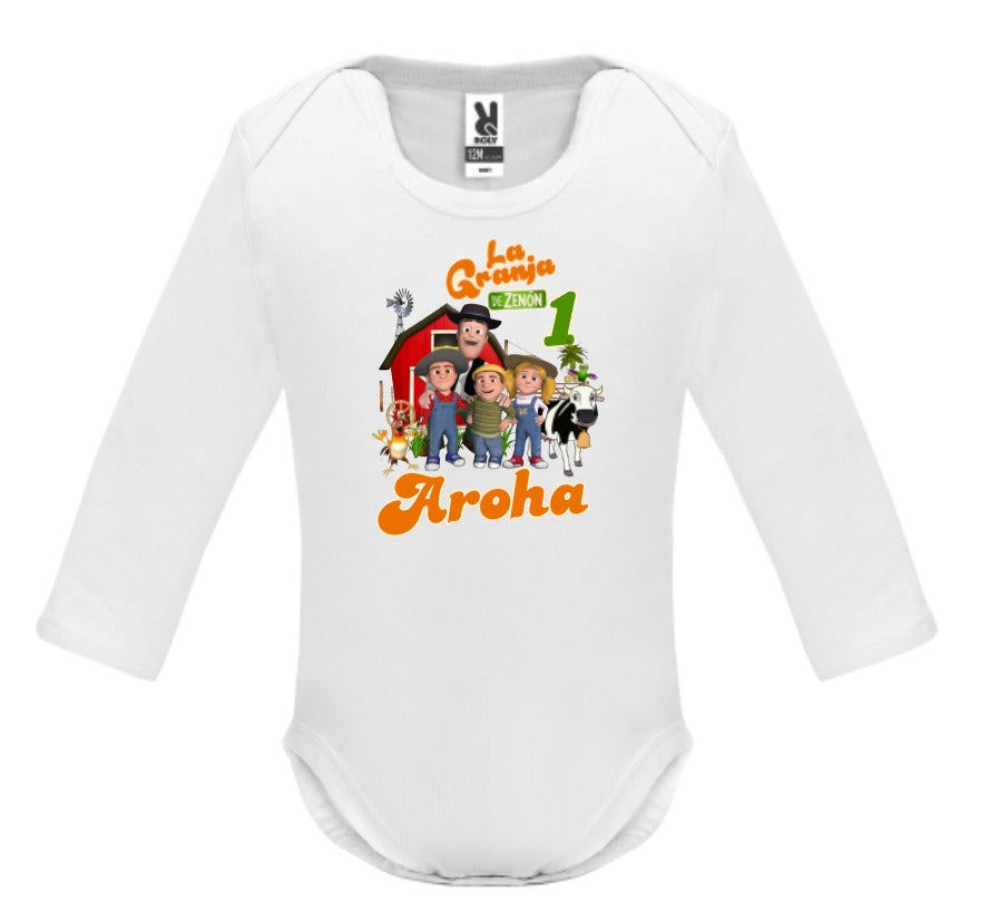 Pack bodys mas camisetas familia granja de zenón