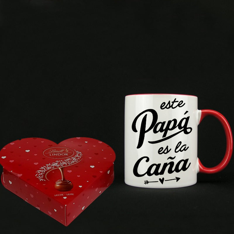 Taza Papá es la caña mas caja de bombones