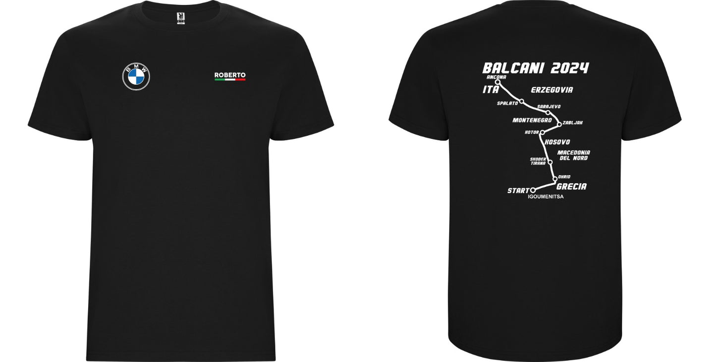 Camiseta personalizada Balcani