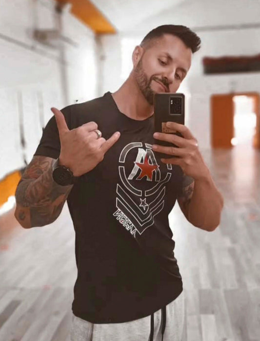 Camiseta mangas cortas MILITAR