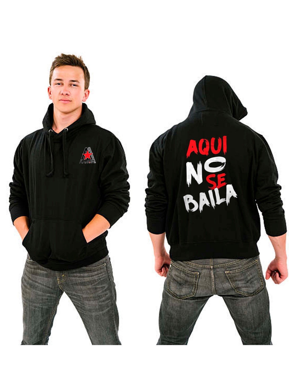 Sudadera unisex Aqui no se baila