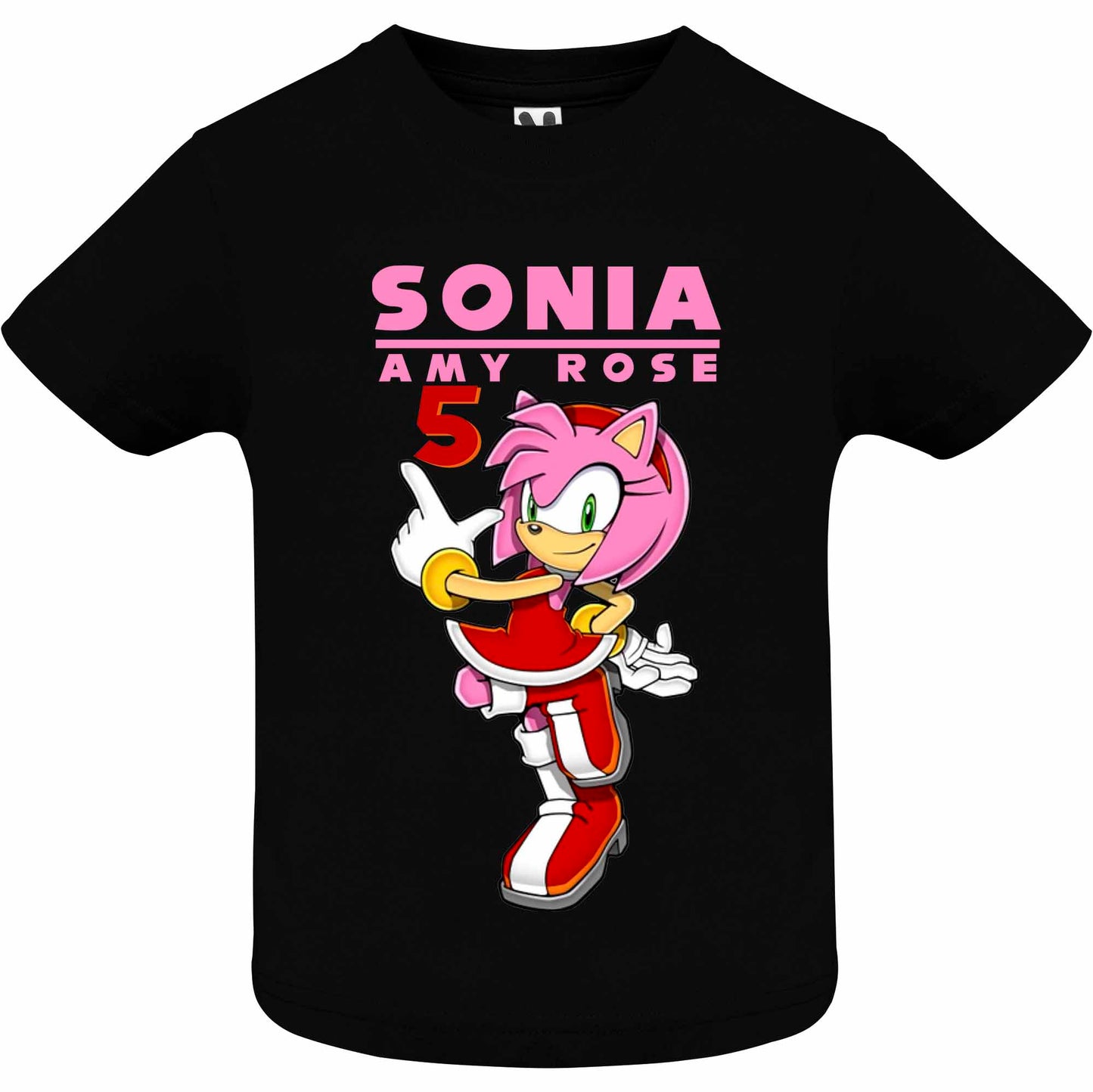 Camiseta personalizada Amy rose