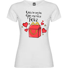Camiseta personalizada eres mi cajita feliz
