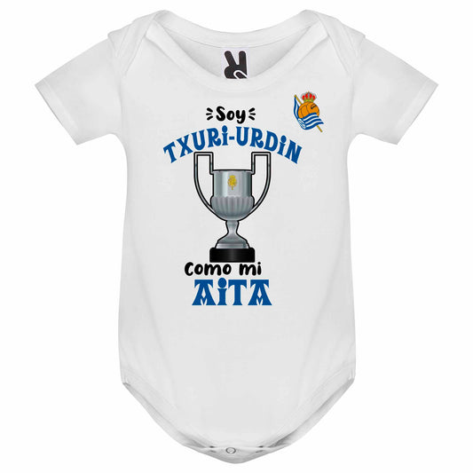Body personalizado Real Sociedad COPA DEL REY