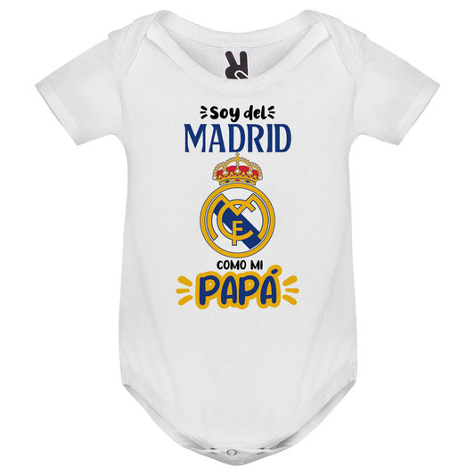 Body soy del Real Madrid personalizado