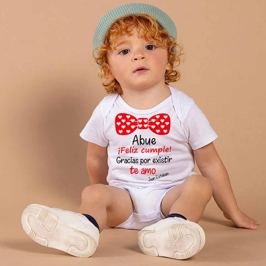 Body de Bebé abue feliz cumple