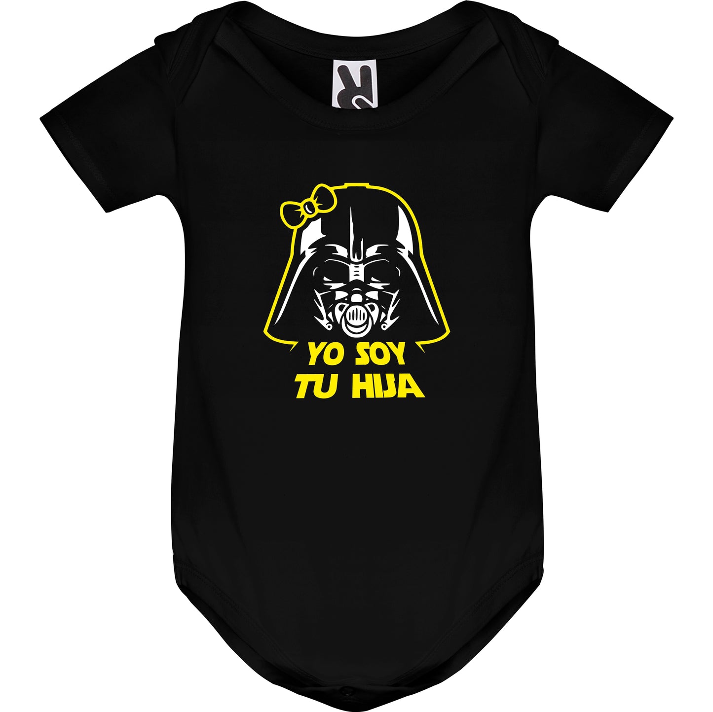 Body de Bebé mangas cortas Yo soy tu hija