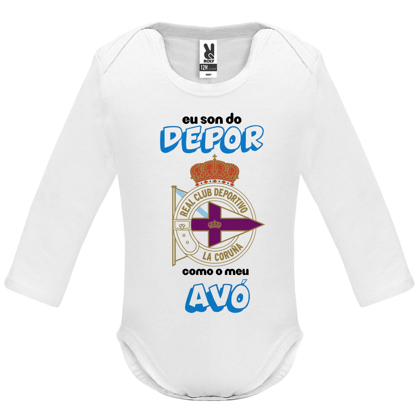 Body personalizado Deportivo de la Coruña