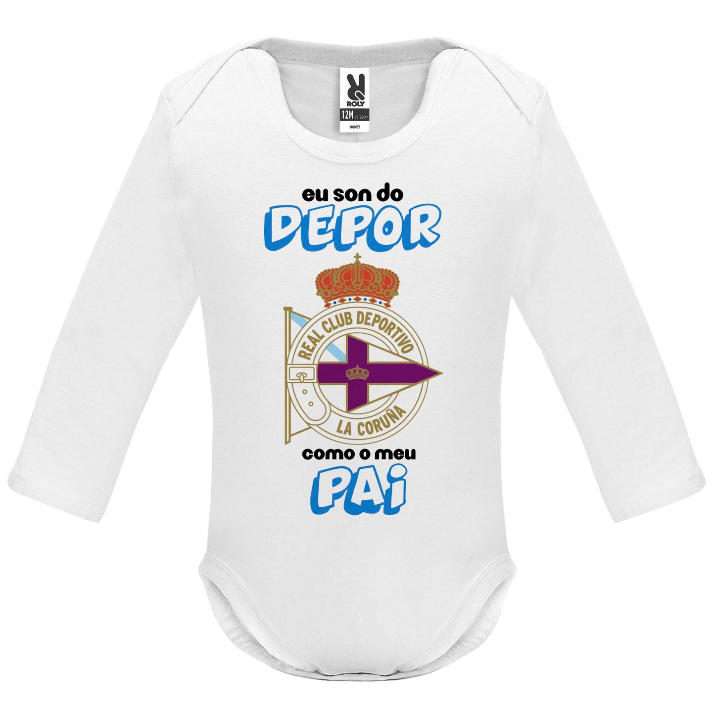 Body personalizado Deportivo de la Coruña