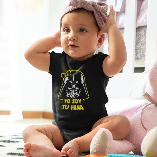 Body de Bebé mangas cortas Yo soy tu hija