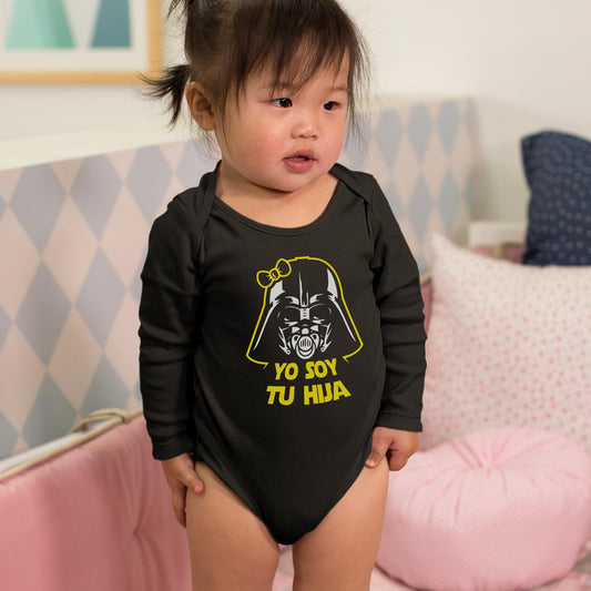 Body de Bebé mangas largas Yo soy tu hija