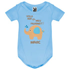 Body mangas cortas personalizado el meu padri