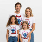 Camiseta cumpleaños Stitch personalizada