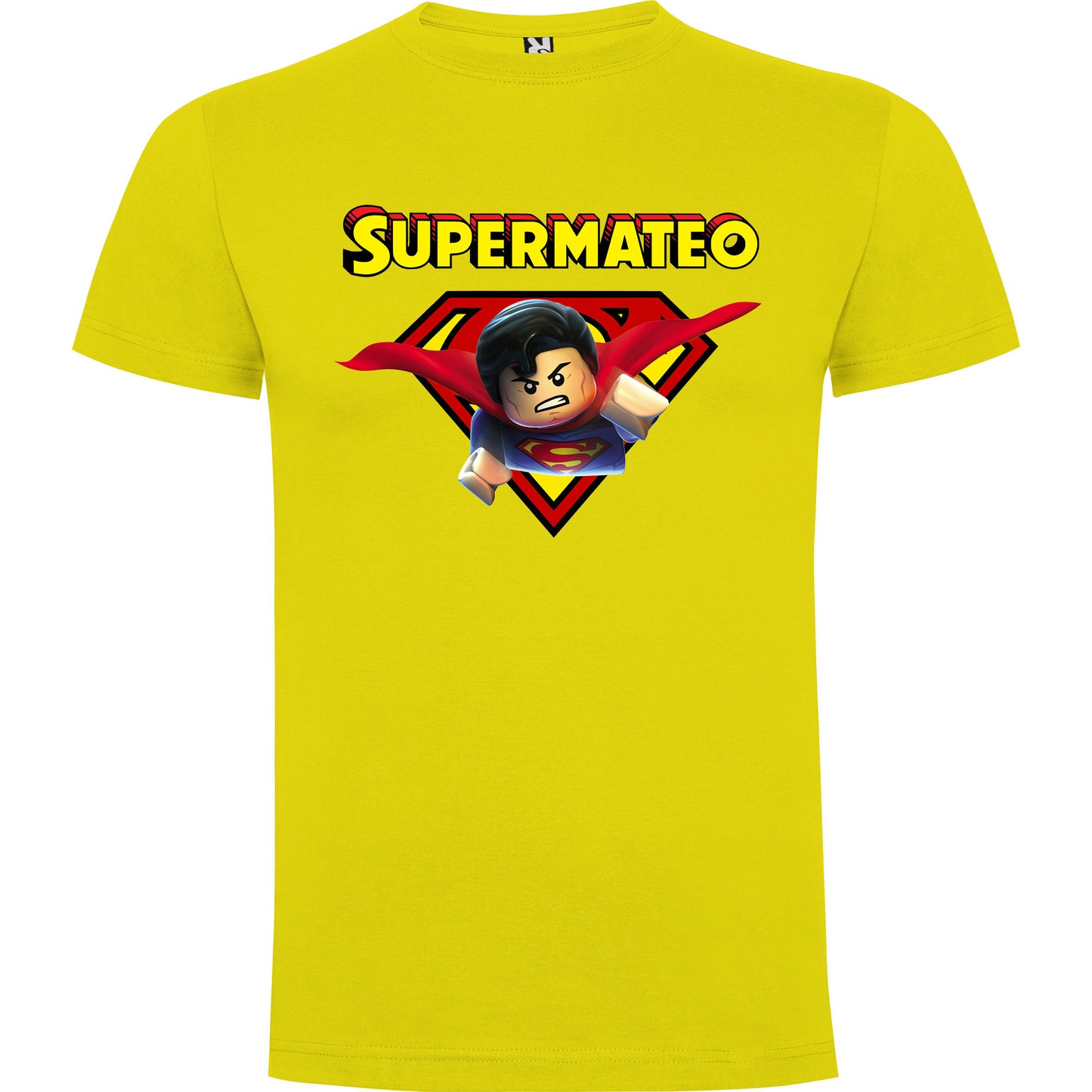 Camiseta lego superman personalizada