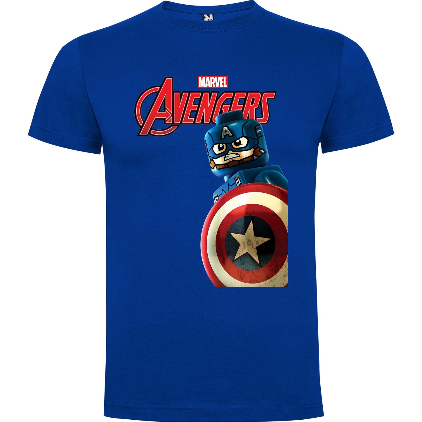 Camiseta lego Capitan America personalizada