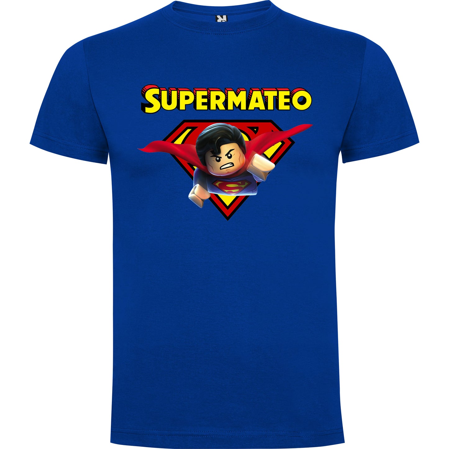 Camiseta lego superman personalizada