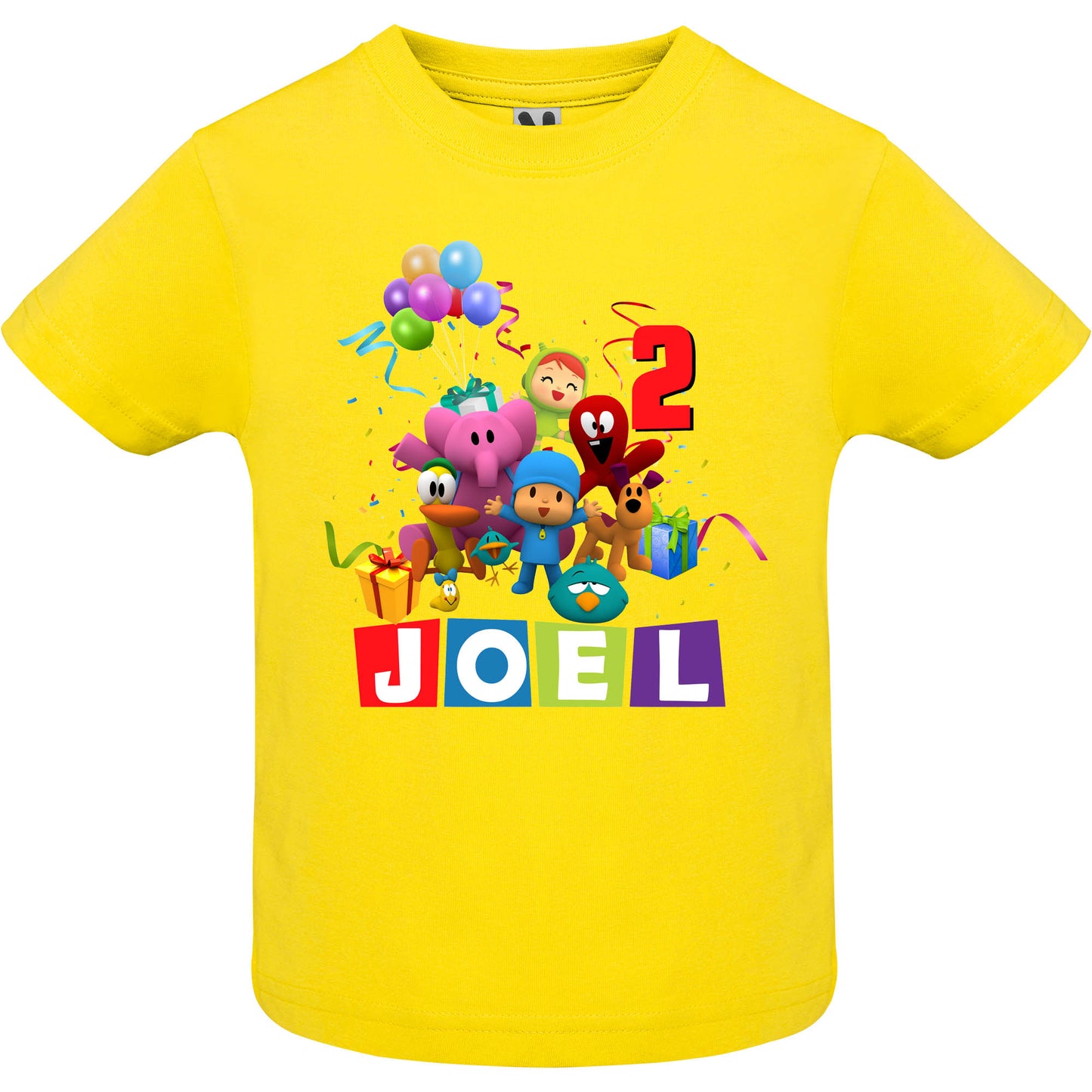 Camiseta personalizada pocoyo padre e hijo
