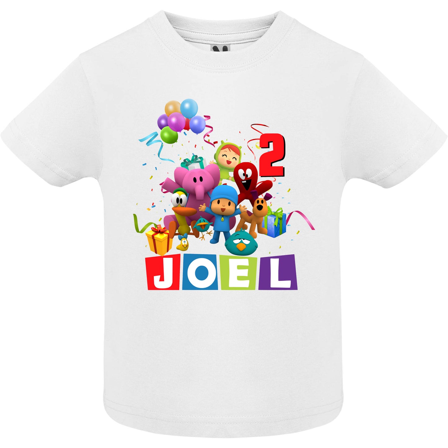 Camiseta personalizada pocoyo padre e hijo