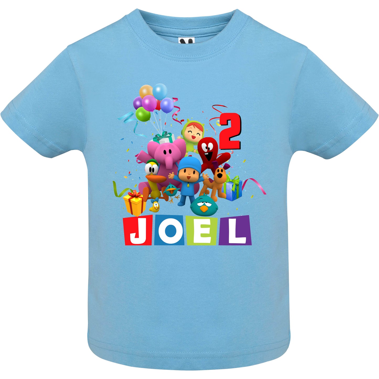 Camiseta personalizada pocoyo padre e hijo