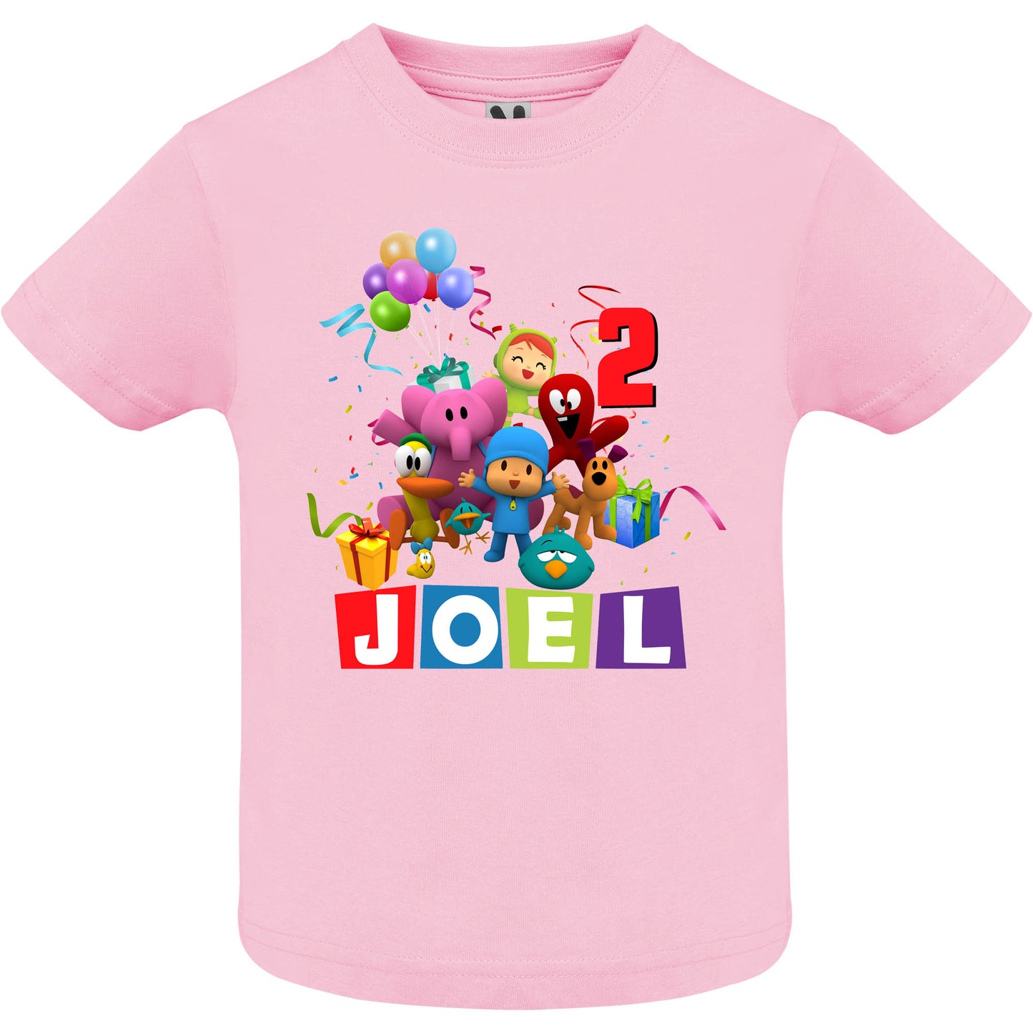 Camiseta personalizada pocoyo padre e hijo
