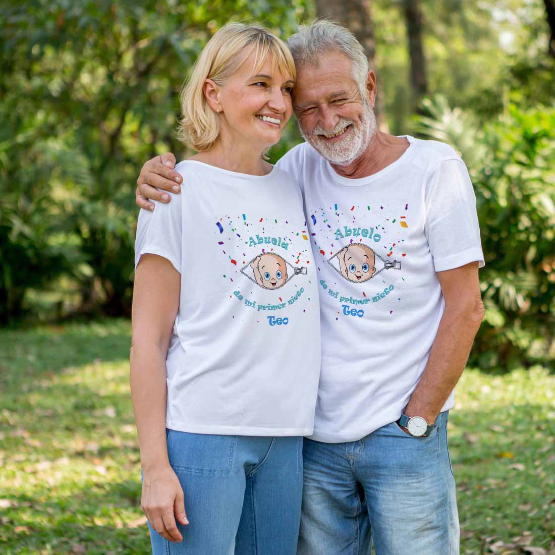 Camiseta personalizada primer nieto