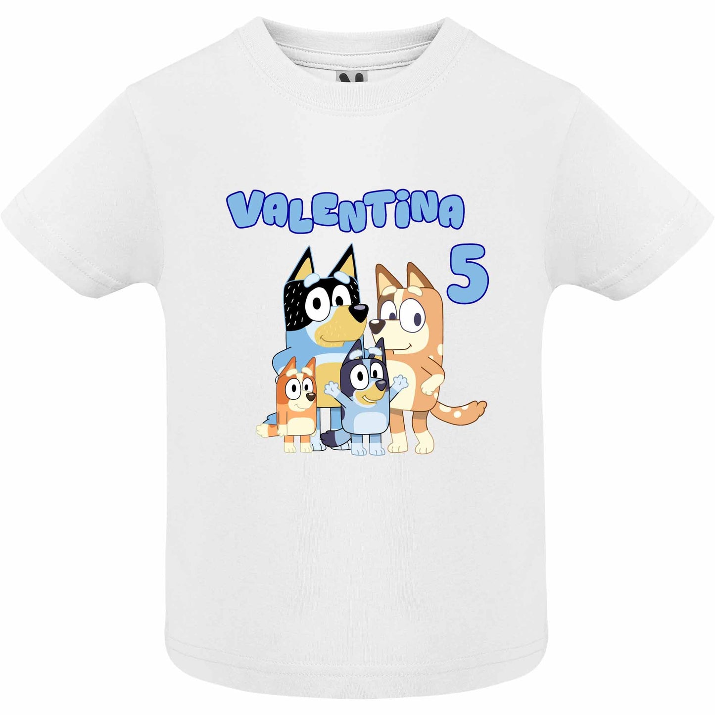 Camiseta personalizada familia Bluey