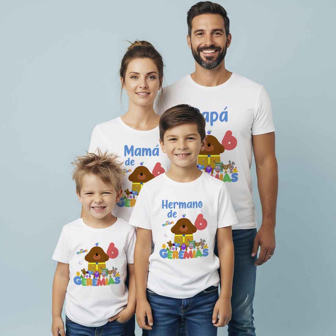 Camiseta HEY DUGGEE personalizada