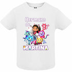 Camiseta cumpleaños La casa de muñecas de Gabby
