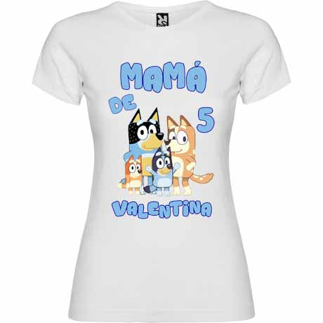 Camiseta personalizada familia Bluey