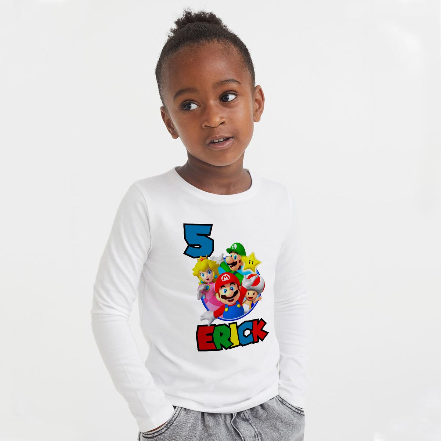 Camisetas personalizada Super Mario