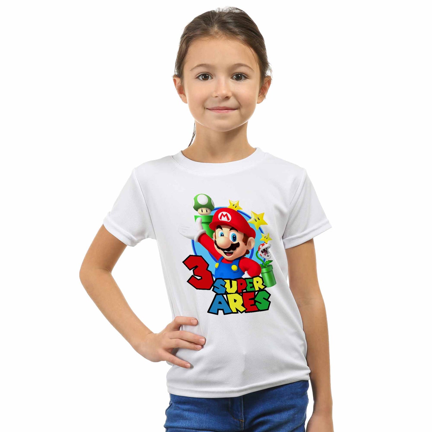 Camiseta personalizada Super Mario Fans