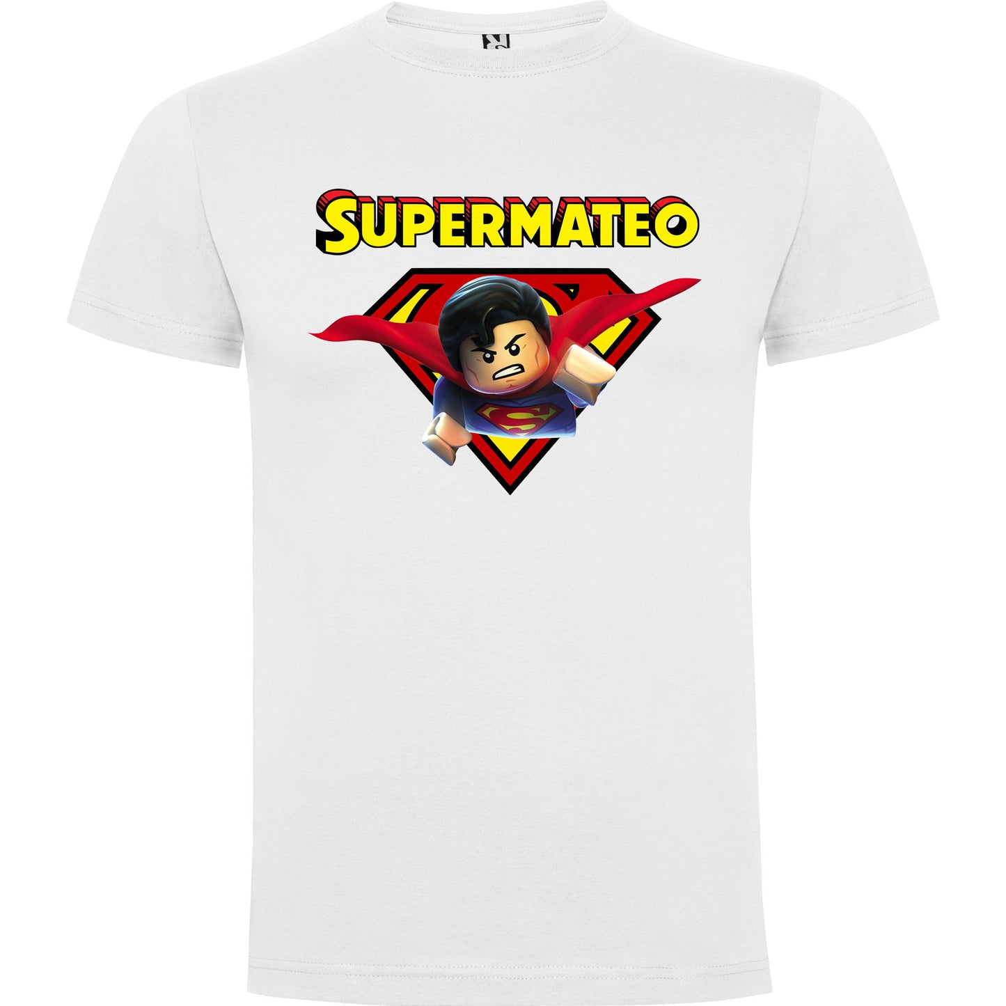 Camiseta lego superman personalizada