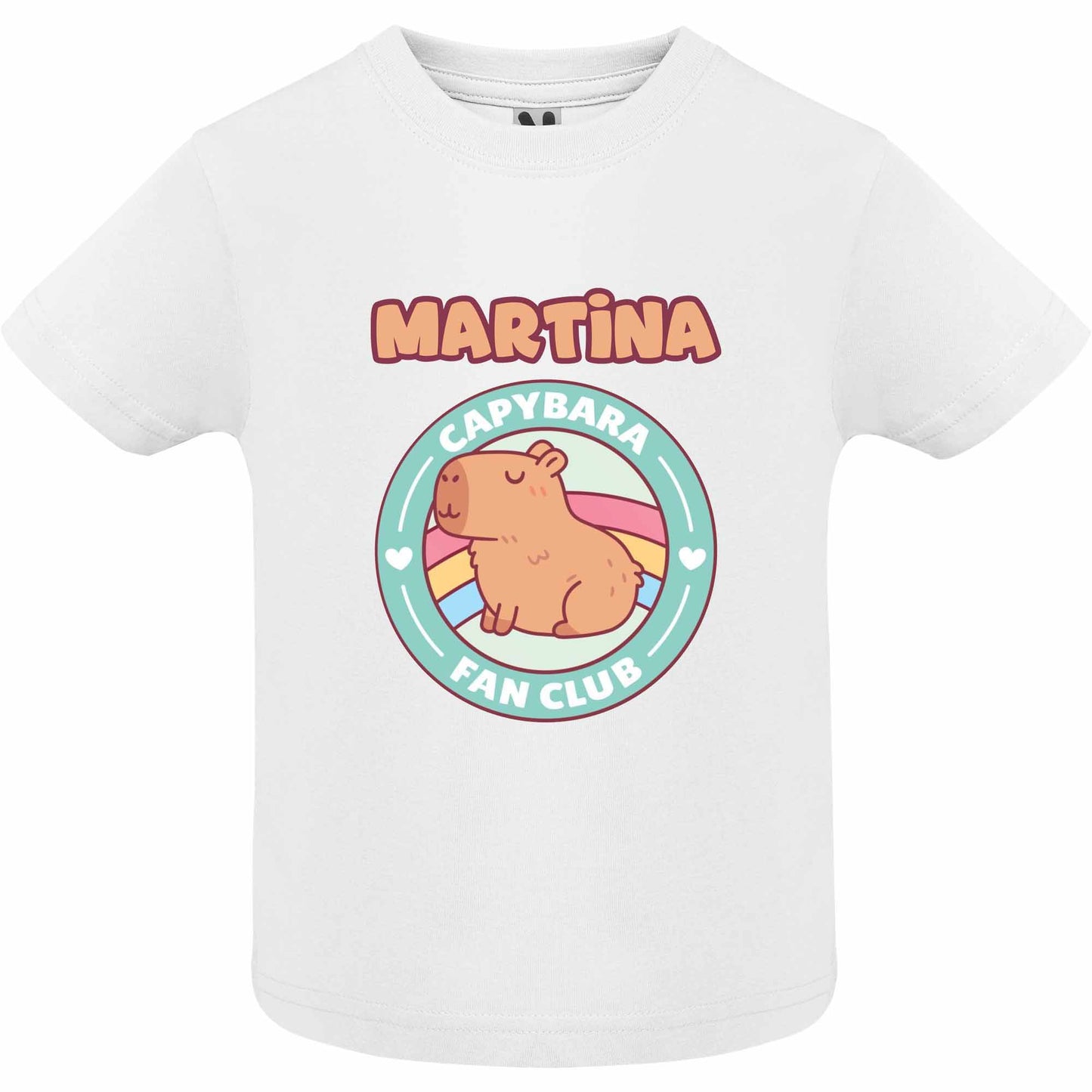Camiseta Capibara fan club personalizada