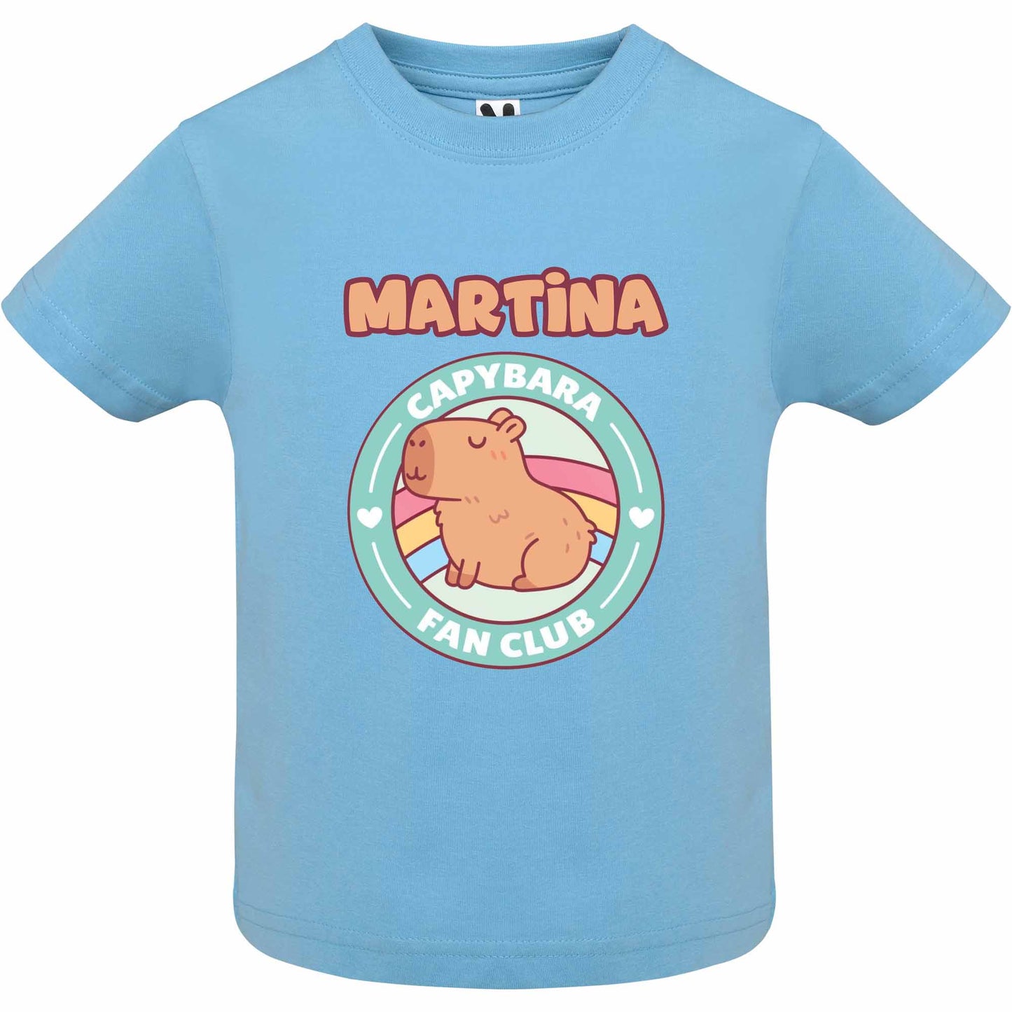 Camiseta Capibara fan club personalizada