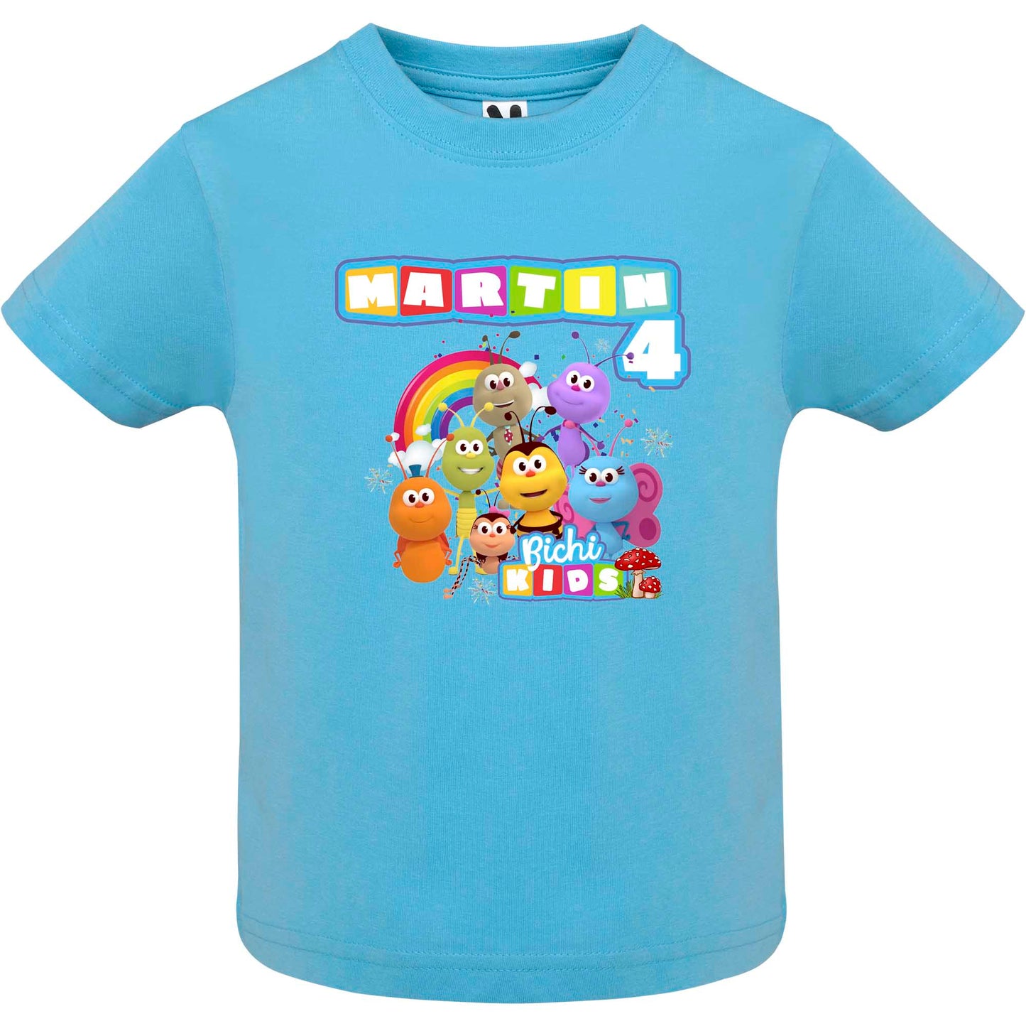 Camiseta cumpleaños Bichi kids familia
