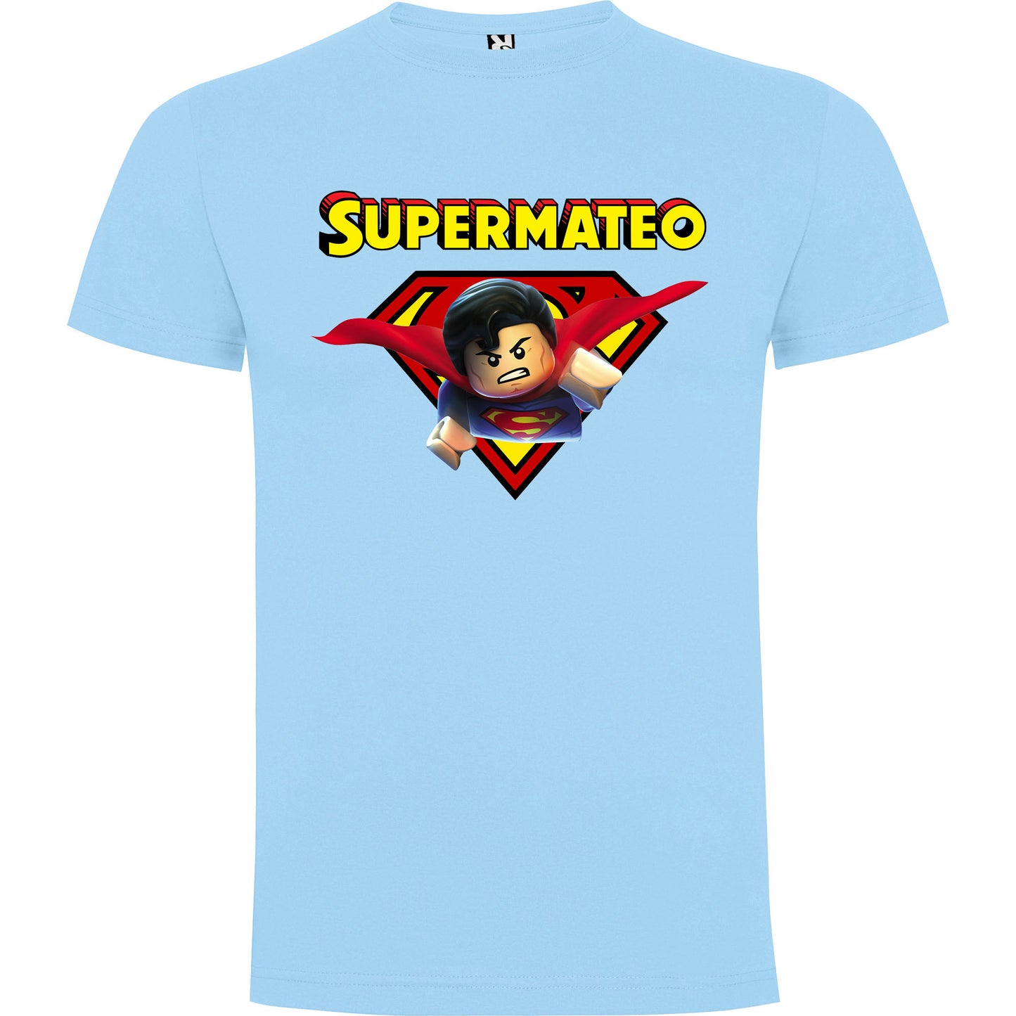 Camiseta lego superman personalizada