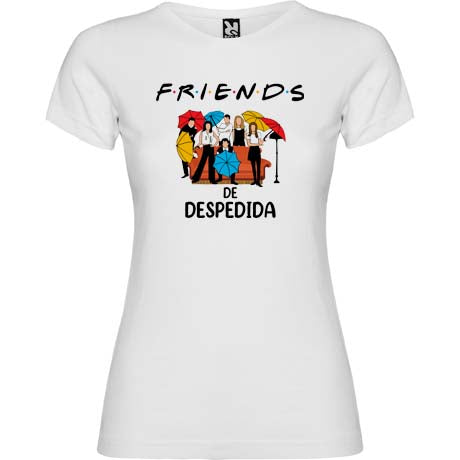 Camiseta despedida de soltera Friends