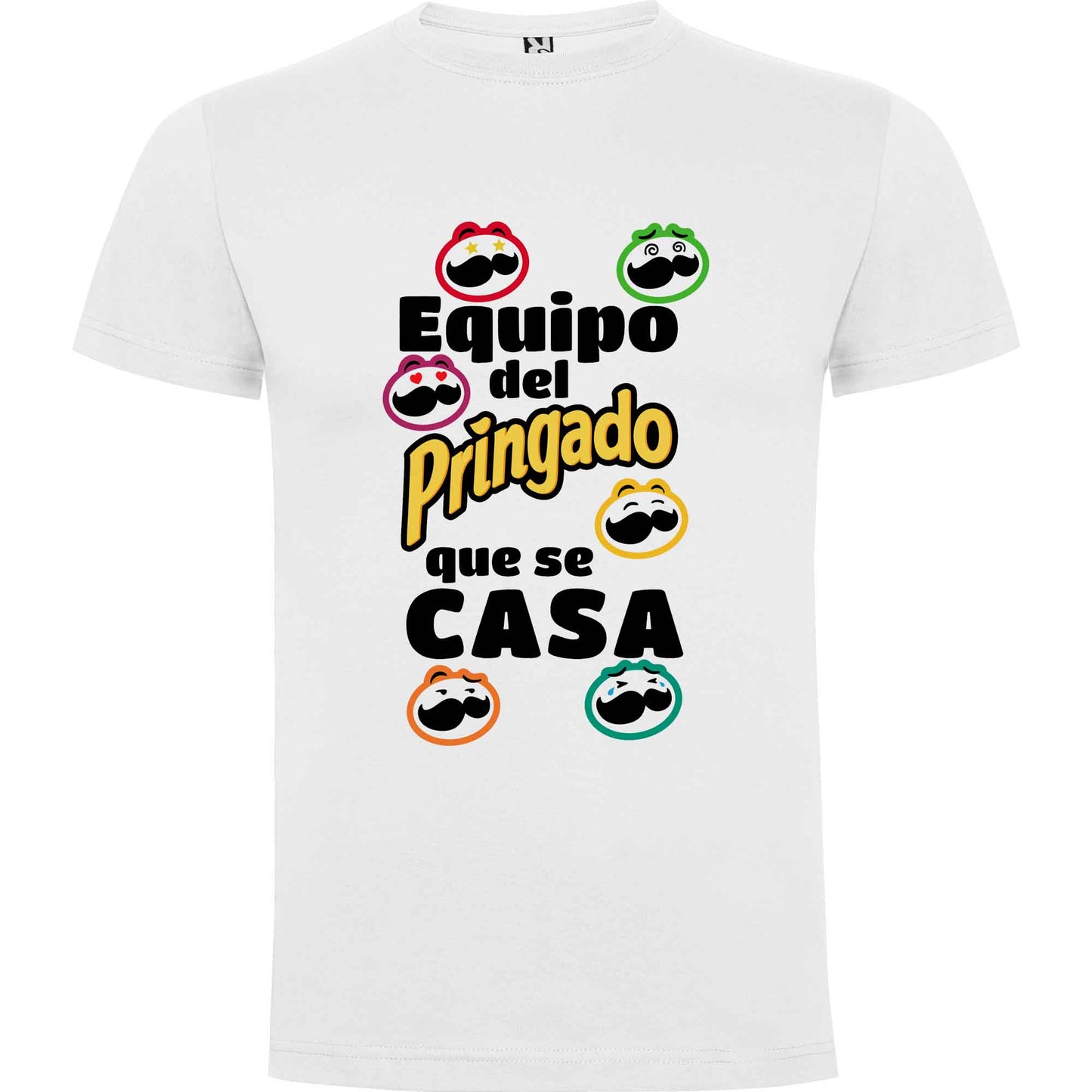 Camiseta despedida de soltero pringado personalizada