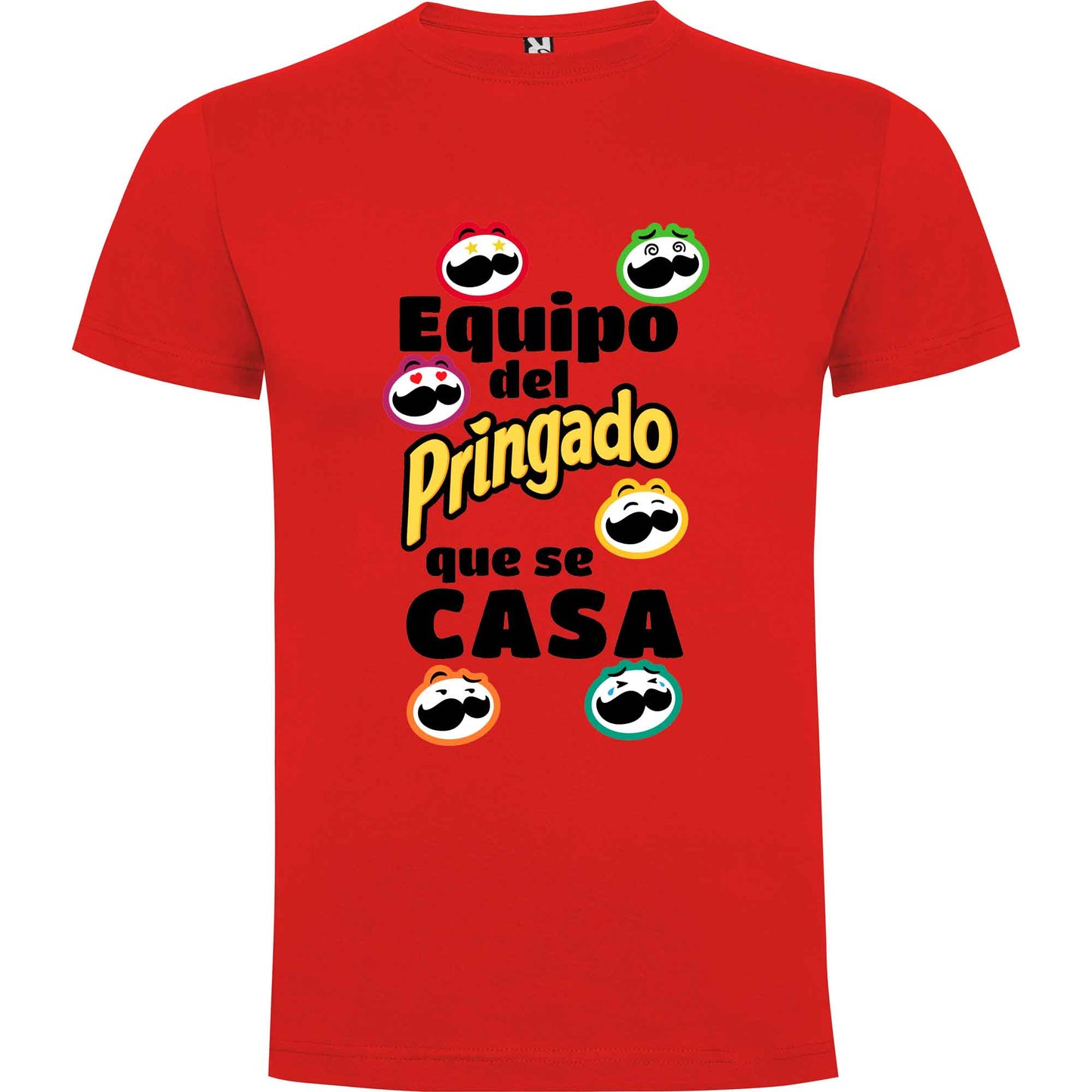 Camiseta despedida de soltero pringado personalizada