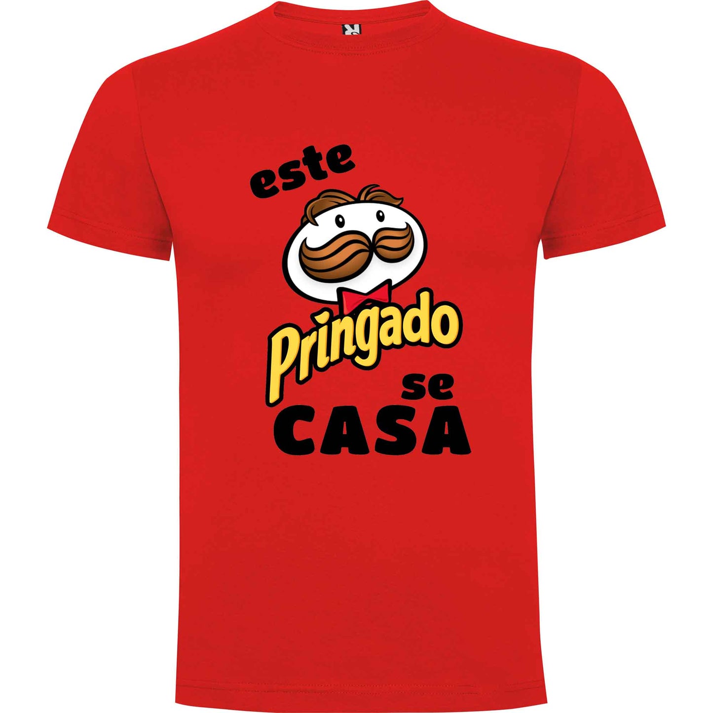 Camiseta despedida de soltero pringado personalizada