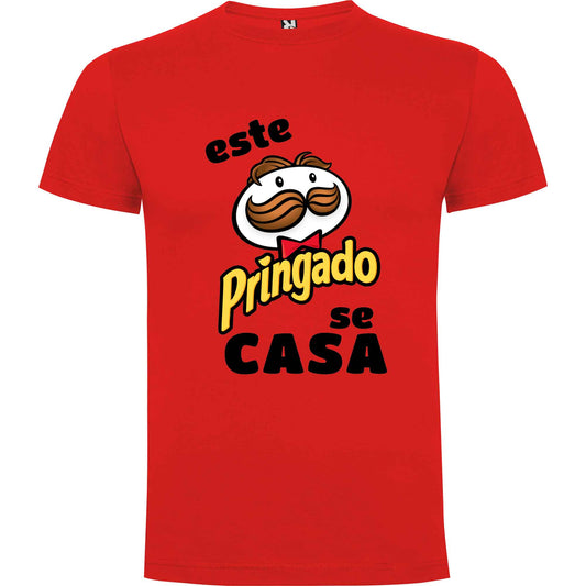 Camiseta despedida de soltero pringado personalizada