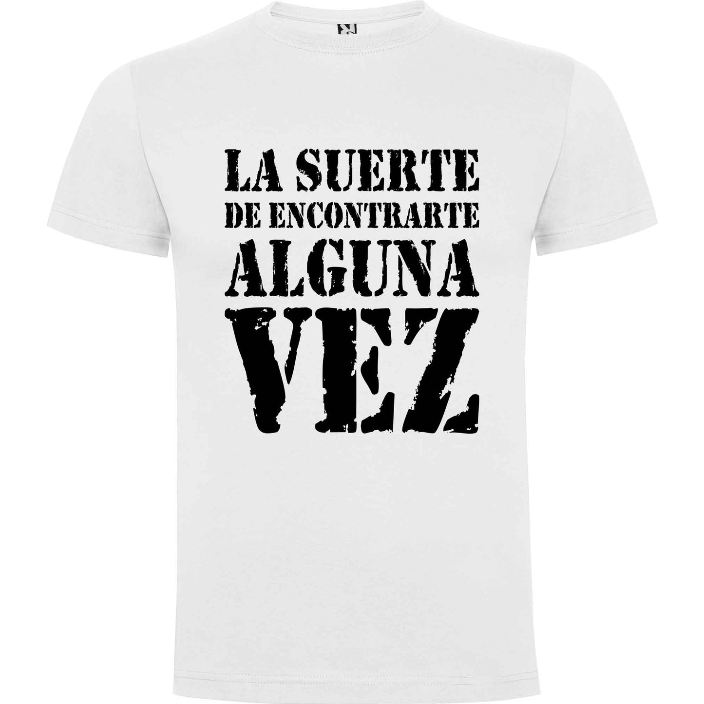 Camiseta personalizada Callejeros - suerte