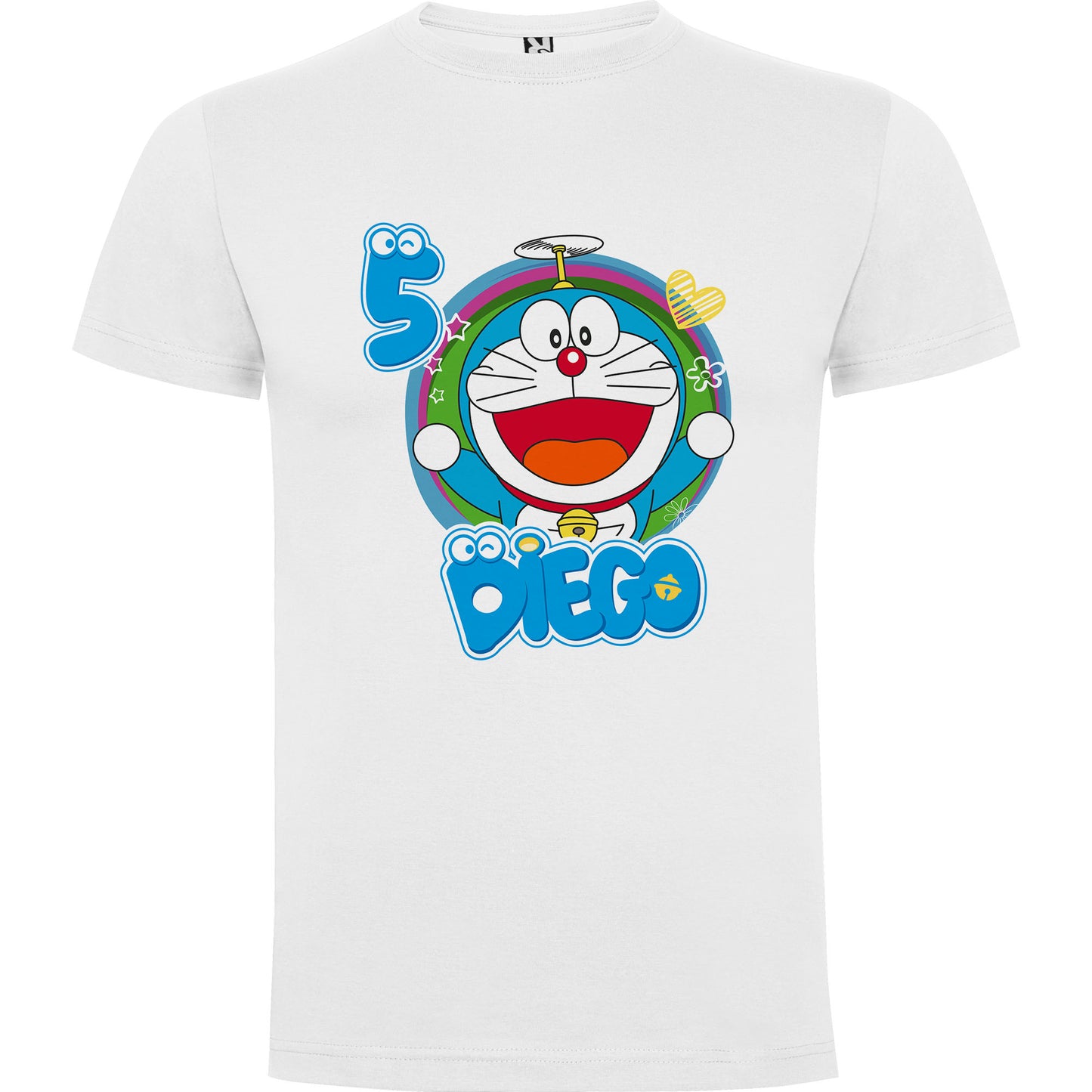 Camiseta personalizada Doraemon