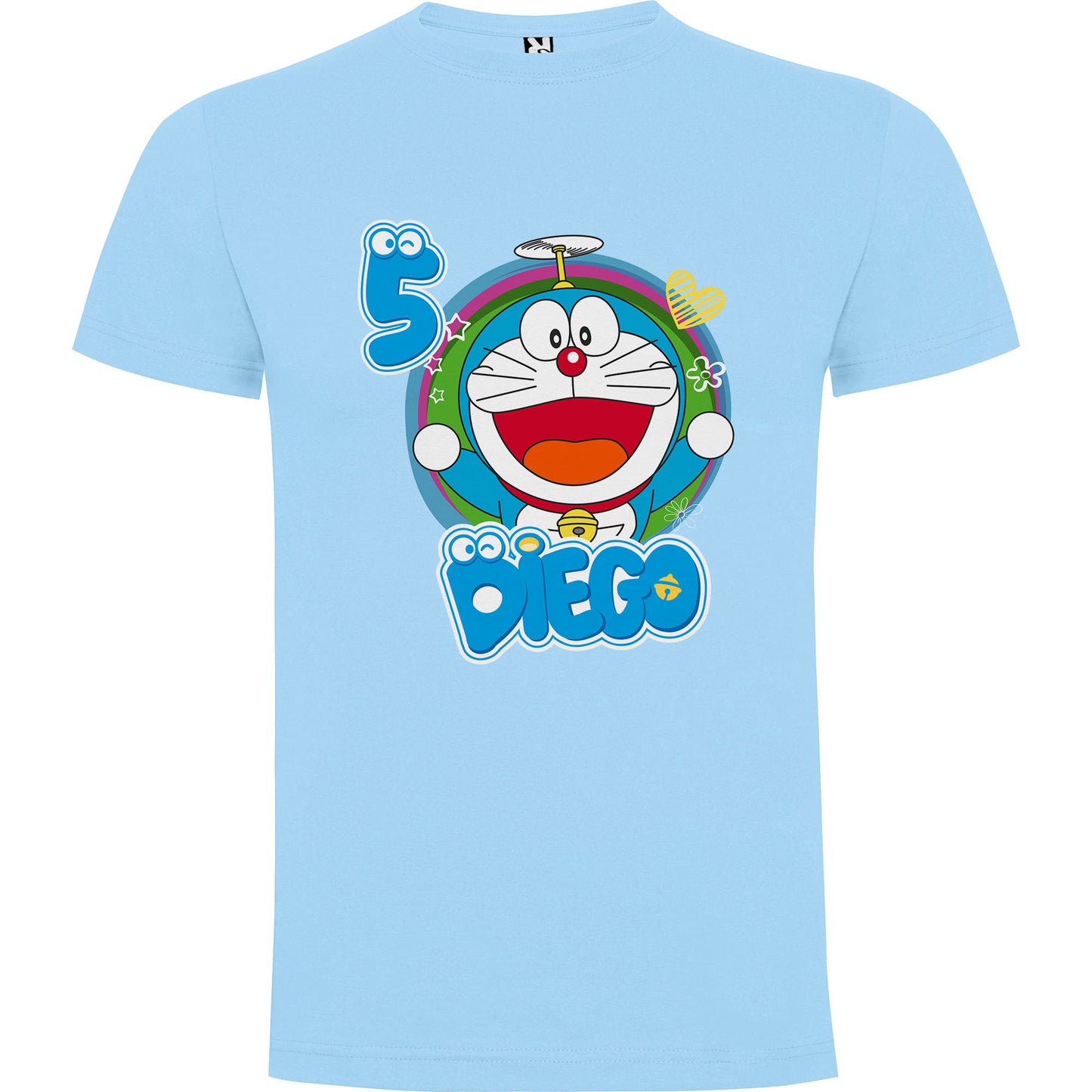 Camiseta personalizada Doraemon